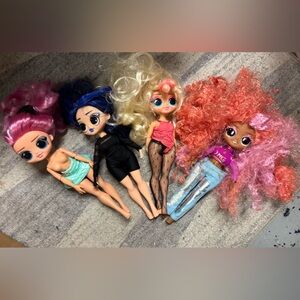LOL surprise OMG lot Colorful Fashion Dolls Set
